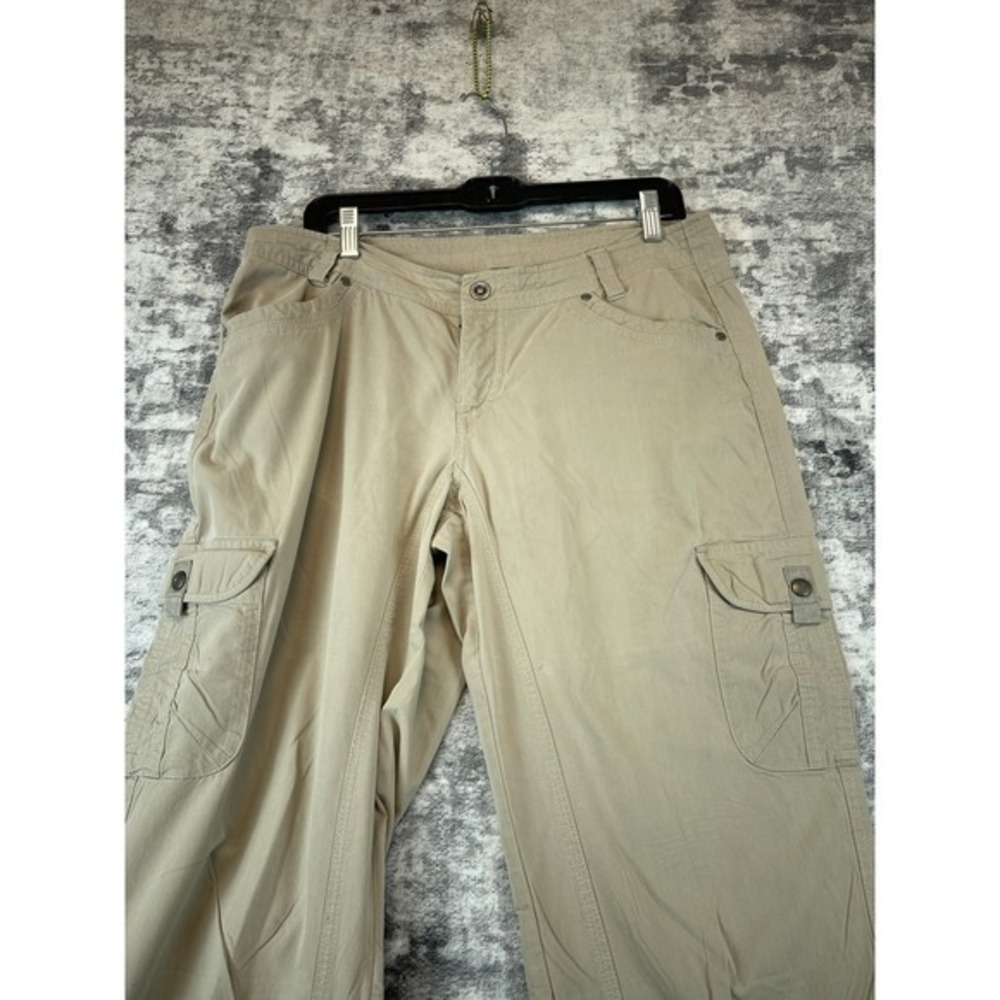 Kuhl Legendary Pants Women's 12 Regular Cargo Hiking Outdoor Stretch Trousers
